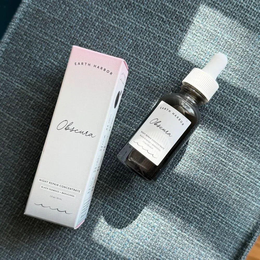BNIB Earth Harbor OBSCURA Night Repair Concentrate Lightweight Dry Oil